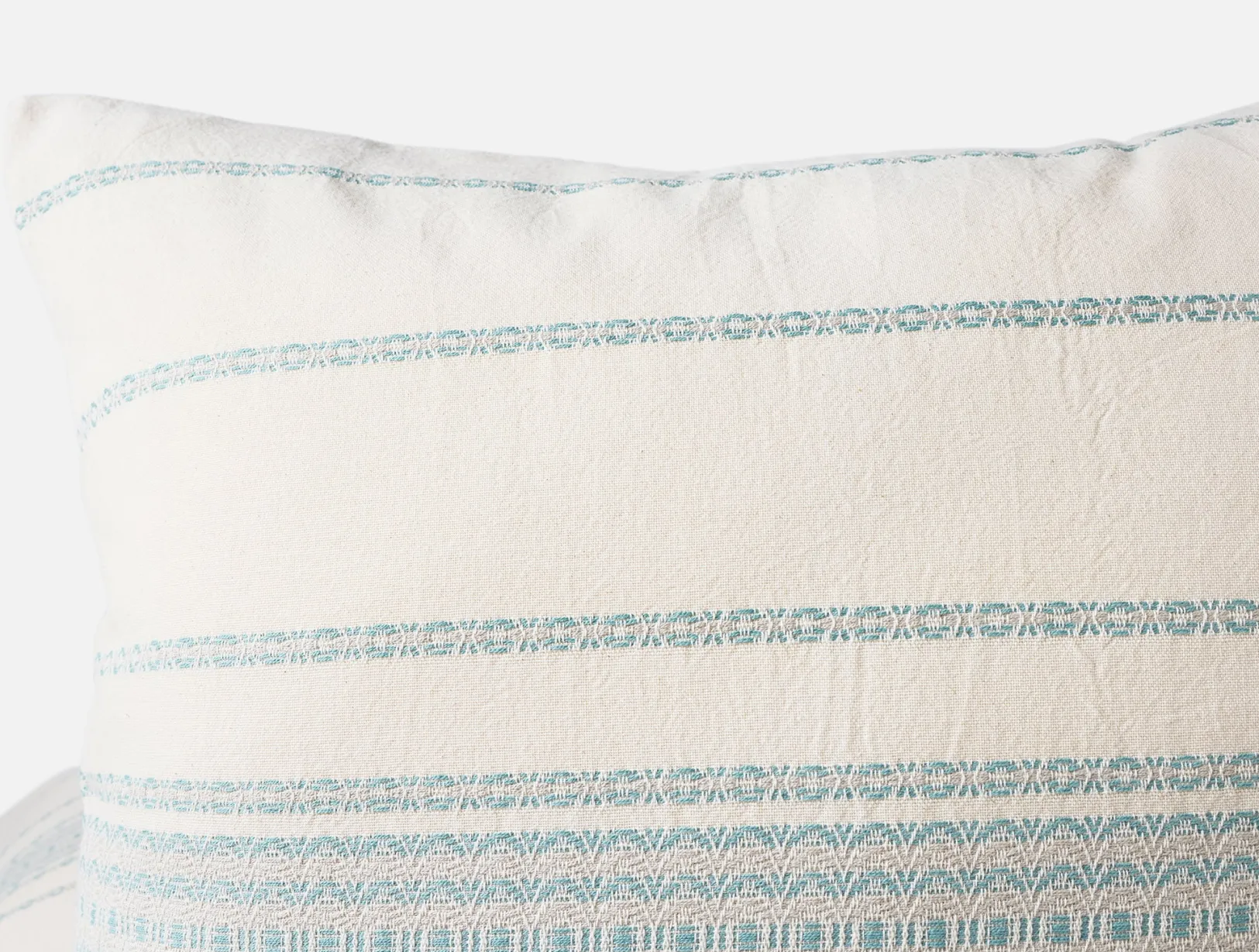 Hot Coyuchi Rippled Stripe Organic Sham