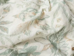 Discount Coyuchi Sea Bloom Print Duvet Cover