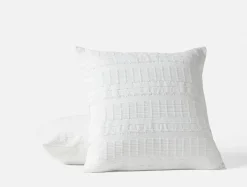 Sale Coyuchi Sea Ridge Organic Decorative Pillow Cover