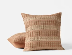 Sale Coyuchi Sea Ridge Organic Decorative Pillow Cover