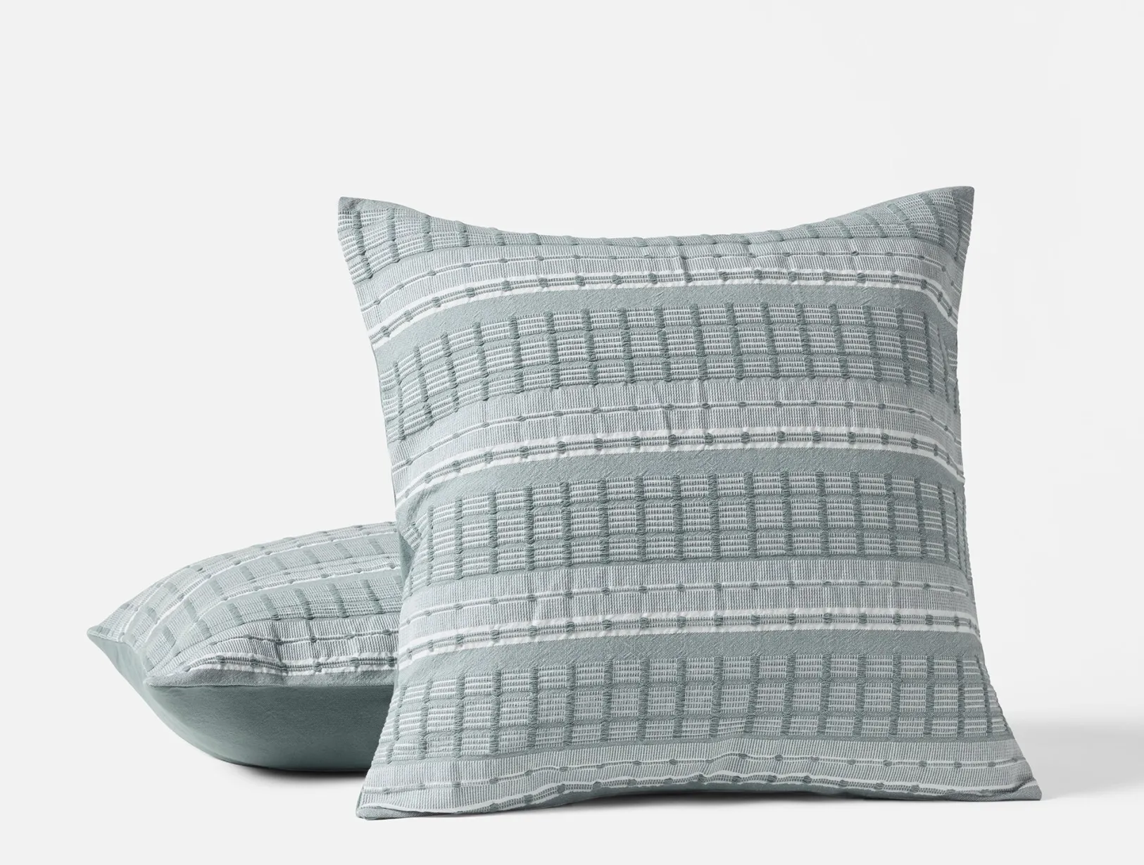 Sale Coyuchi Sea Ridge Organic Decorative Pillow Cover