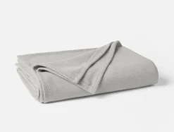 Online Coyuchi Sequoia Washable Organic Cotton and Wool Throw