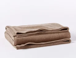 Sale Coyuchi Sequoia Washable Organic Cotton and Wool Blanket
