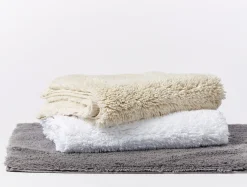 Hot Coyuchi Shag Organic Bath Rug Slate