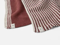 Sale Coyuchi Shasta Organic Knit Dish Cloths, Set of 2 Claret