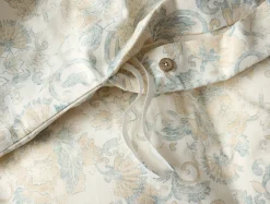 New Coyuchi Solana Organic Print Duvet Cover