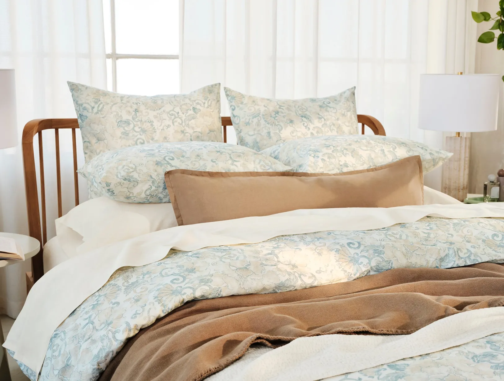 Discount Coyuchi Solana Organic Print Sham