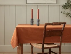 Online Coyuchi Sonoma Textured Organic Tablecloth