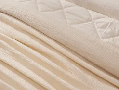 Clearance Coyuchi Topanga Organic Matelasse Throw