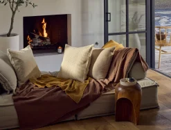 Clearance Coyuchi Topanga Organic Matelasse Throw