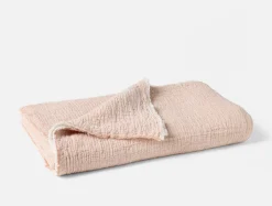 Clearance Coyuchi Topanga Organic Matelasse Throw