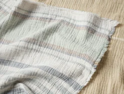 Clearance Coyuchi Topanga Organic Matelasse Throw