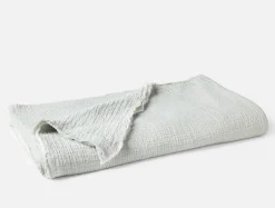 Best Coyuchi Topanga Organic Matelasse Blanket