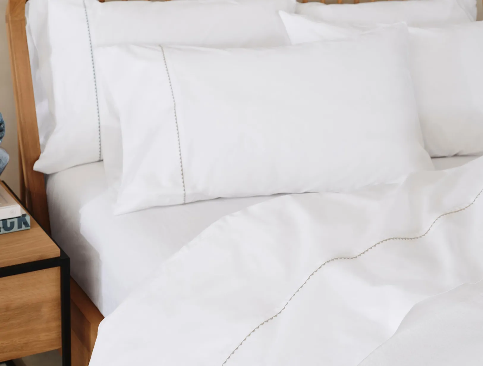 Online Coyuchi Trailing Embroidered Organic Percale Sheet Set