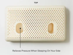 Outlet Coyuchi Turiya™ Organic Latex Pillow Alpine White