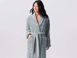 Discount Coyuchi Unisex Cloud Loom™ Organic Robe