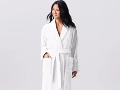 Clearance Coyuchi Unisex Cloud Loom™ Organic Robe