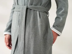 Hot Coyuchi Unisex Mediterranean Organic Modern Robe
