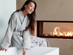 Best Coyuchi Unisex Organic Waffle Robe