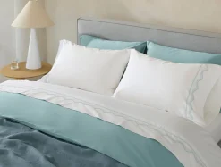 Clearance Coyuchi Vista Embroidered Organic Pillowcases