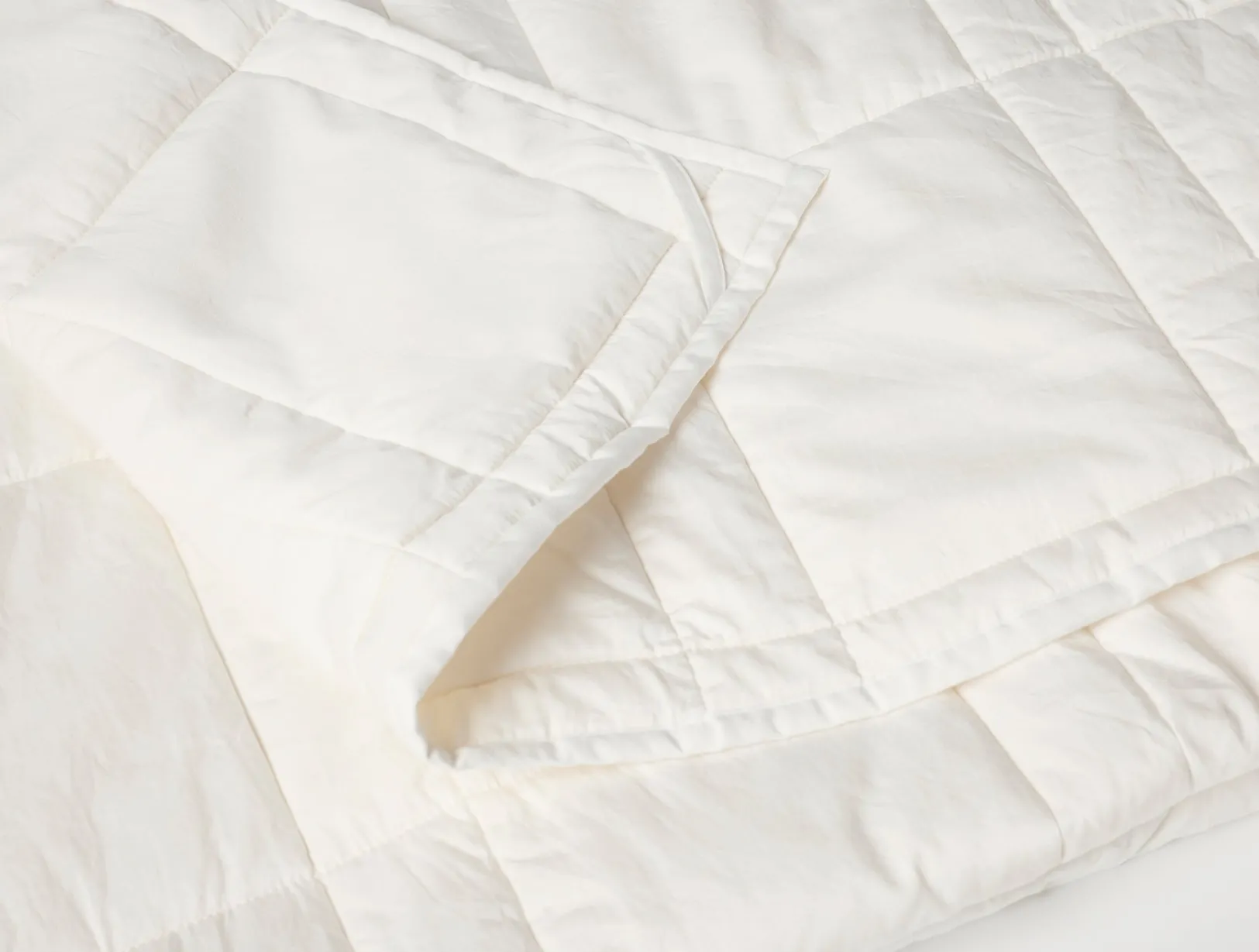 Hot Coyuchi Washable Wool Filled Comforter Soft White