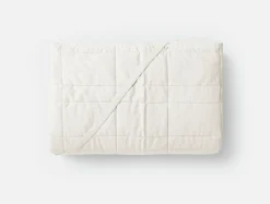 Discount Coyuchi Washable Wool Filled Mattress Topper Soft White
