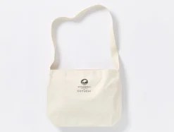 Clearance Coyuchi White Buffalo x Organic Crossbody Tote Undyed