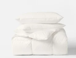 Discount Coyuchi Winter Weight Down Bed Inserts Bundle