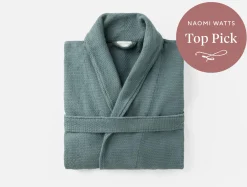 Hot Coyuchi Women's Adriatic Organic Robe