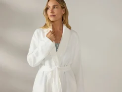 Hot Coyuchi Women's Adriatic Organic Robe