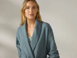 Hot Coyuchi Women's Adriatic Organic Robe