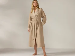 Discount Coyuchi Women's Cloud Brushed Organic Flannel Robe