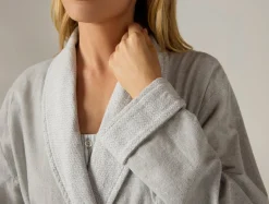 Discount Coyuchi Women's Cloud Brushed Organic Flannel Robe