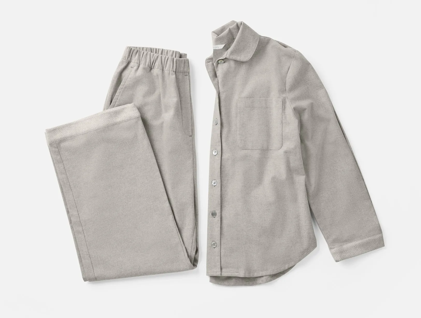 Fashion Coyuchi Women's Cloud Brushed Organic Flannel Pajama Set