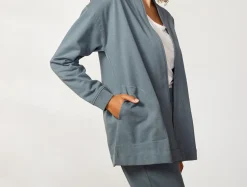 Clearance Coyuchi Women's Dillon Organic French Terry Cardigan