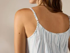 New Coyuchi Women's Isla Organic Cotton Cami Short Set