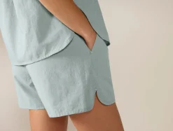 New Coyuchi Women's Isla Organic Cotton Cami Short Set