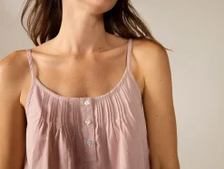New Coyuchi Women's Isla Organic Cotton Cami Short Set