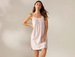 Fashion Coyuchi Women's Isla Organic Cotton Nightgown