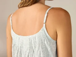 Fashion Coyuchi Women's Isla Organic Cotton Nightgown