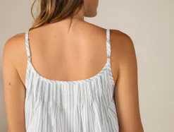 Fashion Coyuchi Women's Isla Organic Cotton Nightgown