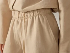 Outlet Coyuchi Women's Isla Organic Cotton Long Sleeve Pajama Set