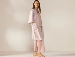 New Coyuchi Women's Isla Organic Cotton Robe
