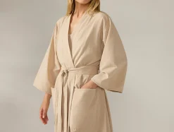 Hot Coyuchi Women's Isla Organic Cotton Robe