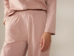 Fashion Coyuchi Women's Isla Organic Cotton Long Sleeve Pajama Set