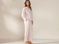 Fashion Coyuchi Women's Isla Organic Cotton Long Sleeve Pajama Set