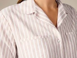 Fashion Coyuchi Women's Isla Organic Cotton Long Sleeve Pajama Set