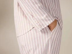 Fashion Coyuchi Women's Isla Organic Cotton Long Sleeve Pajama Set