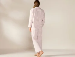 Fashion Coyuchi Women's Isla Organic Cotton Long Sleeve Pajama Set
