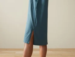 Online Coyuchi Women's Solstice Organic Lounge Dress